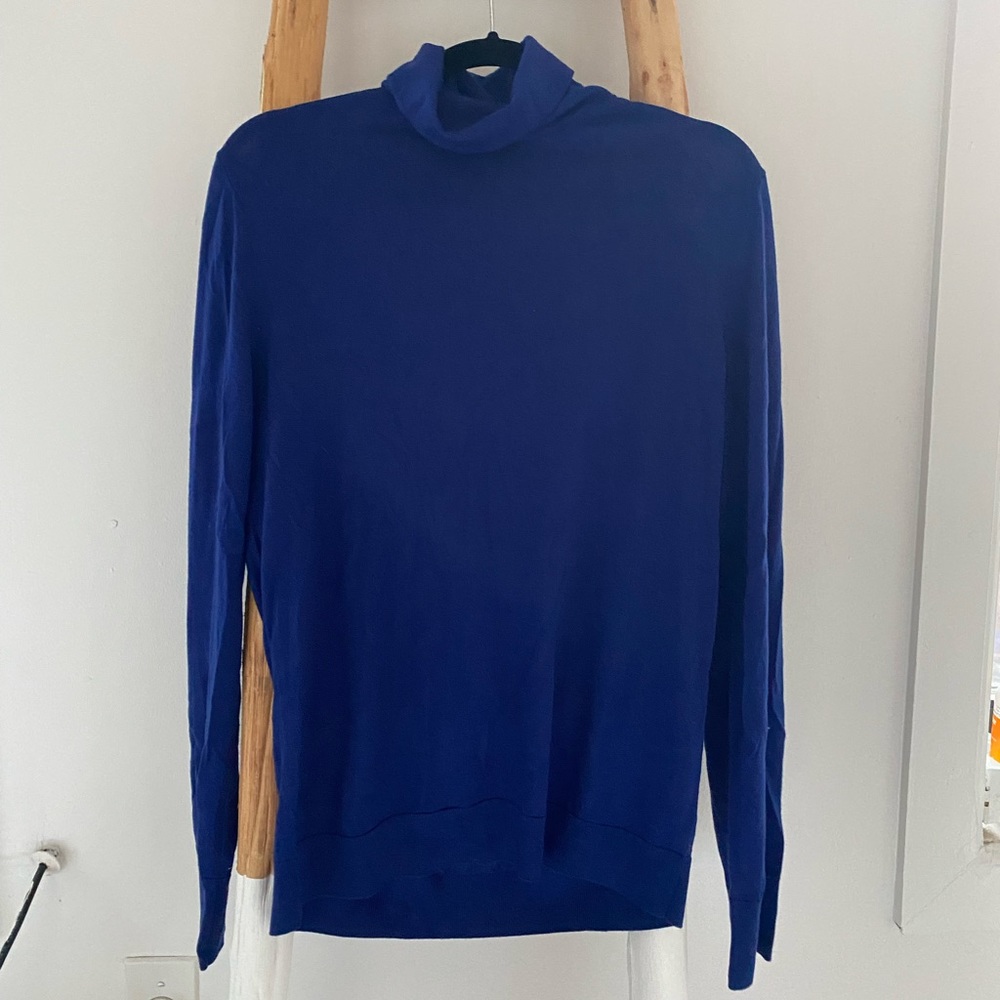 Electric blue COS turtleneck